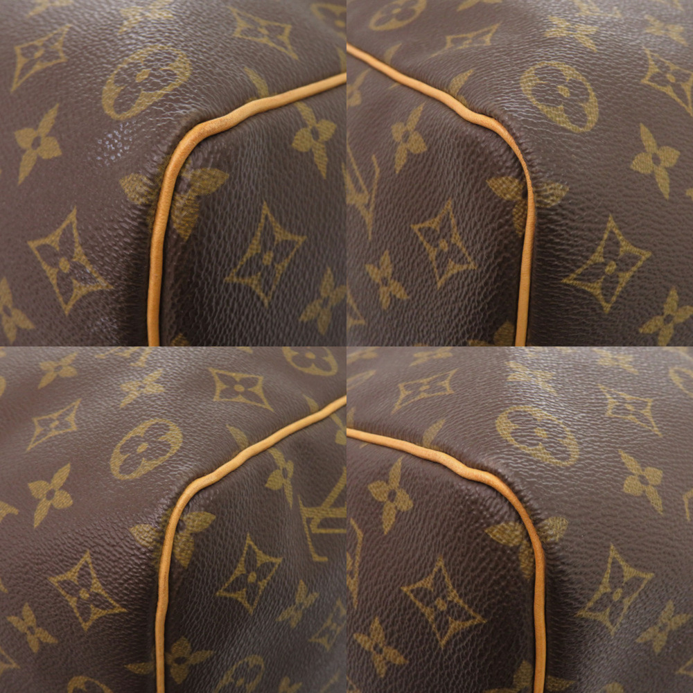LOUIS VUITTON Authentic Brown Monogram Keepall 50 Boston Bag - Picture 4 of 10